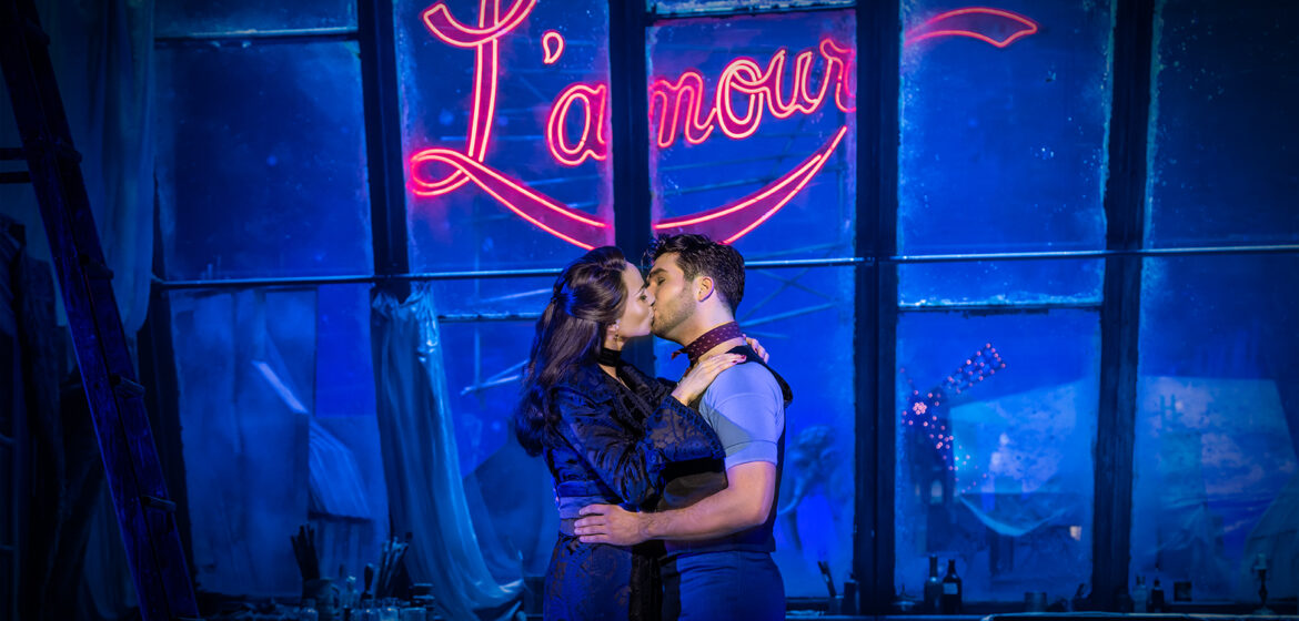 Moulin Rouge! Das Musical - Sophie Berner, Riccardo Greco; Credits: Johan Persson