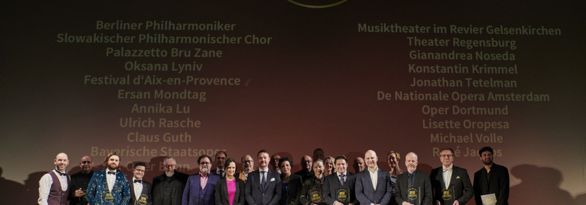 Oper Award - Preisträger:innen - Credits: Björn HickmannStage Picture