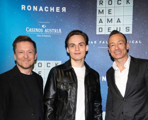 ROCK ME AMADEUS - Andreas Gergen, Moritz Mausser. Christian Struppeck - Fotocredits: Stefanie J Steindl