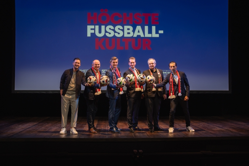Foto (v.l.n.r.): Andreas Moravec, Ferdinand Wegscheider, Peter Hanke, Oliver Stribl, Franz Patay, Dietmar Otti - Credits: wienholding / David Bohmann