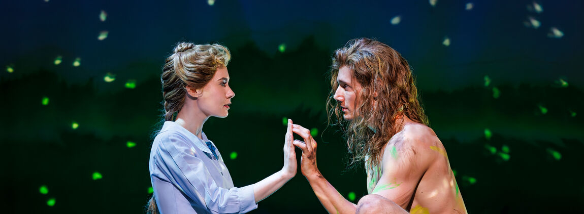Disney Musical TARZAN - Judith Caspari und Terence van der Loo - Credits: Morris Mac Matzen / Stage Entertainment