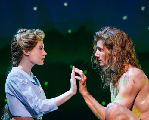 Disney Musical TARZAN - Judith Caspari und Terence van der Loo - Credits: Morris Mac Matzen / Stage Entertainment