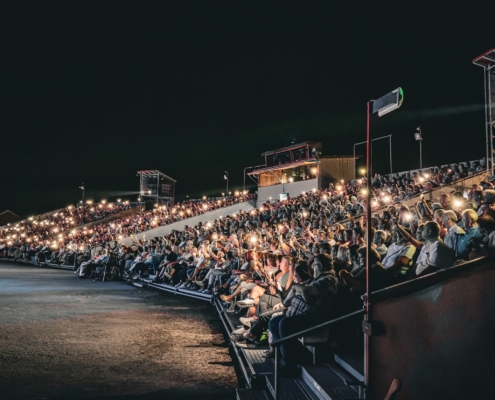 Musical unter Sternen - Werner Auer und Publikum Lights - Credits: David Auer