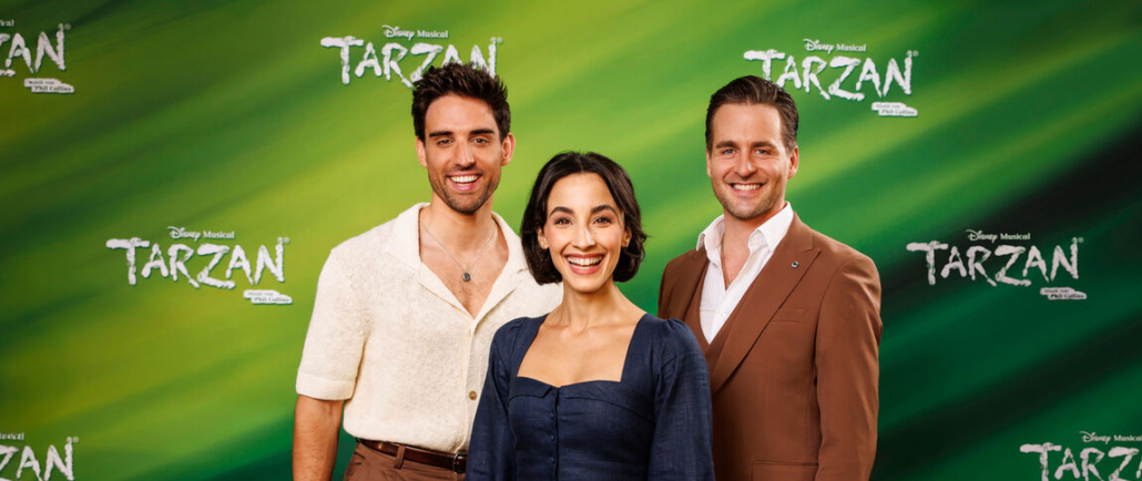 Disney Musical TARZAN -Philipp Büttner - Abla Alaoui Alexander Klaws - Credits: Morris Mac Matzen