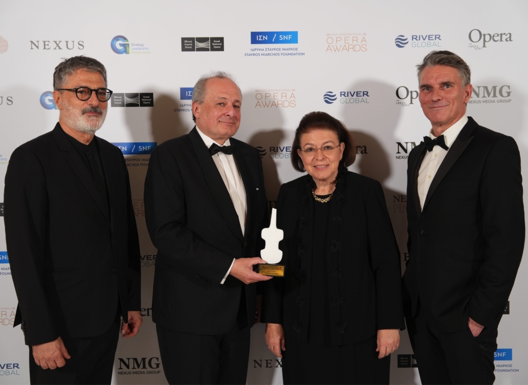 IOA 2025 - Giorgos Koumendakis - Franz Patay - Lina Mendoni - Stefan Herheim - Credits: Akriviadis Charis