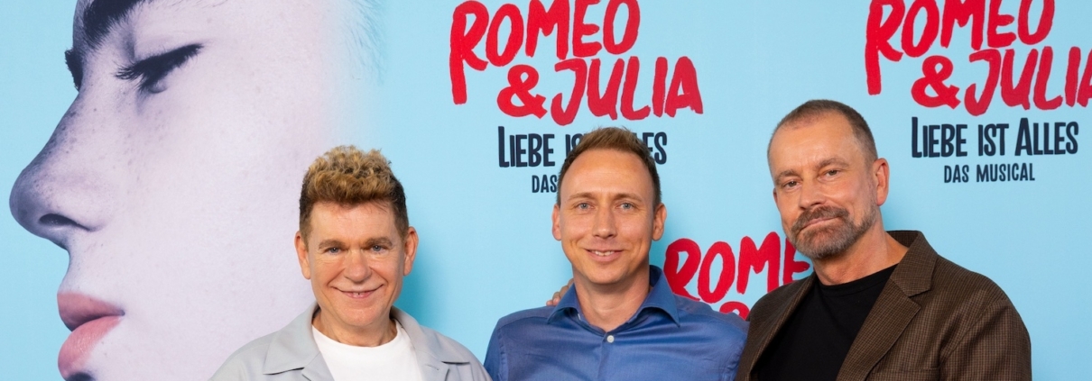 ROMEO UND JULIA - Peter Plate, Christian Herrmann, Ulf-Leo Sommer - Credits Patric Fouad