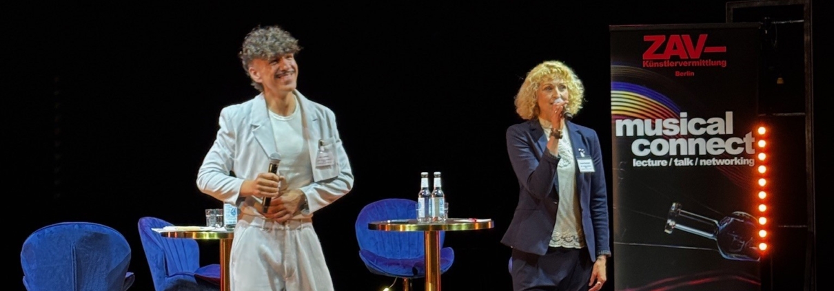 ZAV - musicalconnect - Marc Lamberty und Vanessa Riechmann - Credits: ZAV-Künstlervermittlung