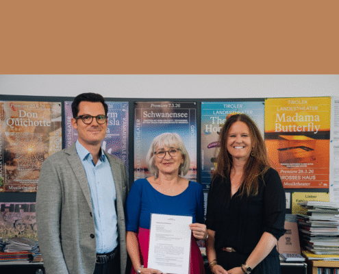 Markus Lutz, Beate Palfrader und Irene Girkinger - Credits: Leon Arévalo